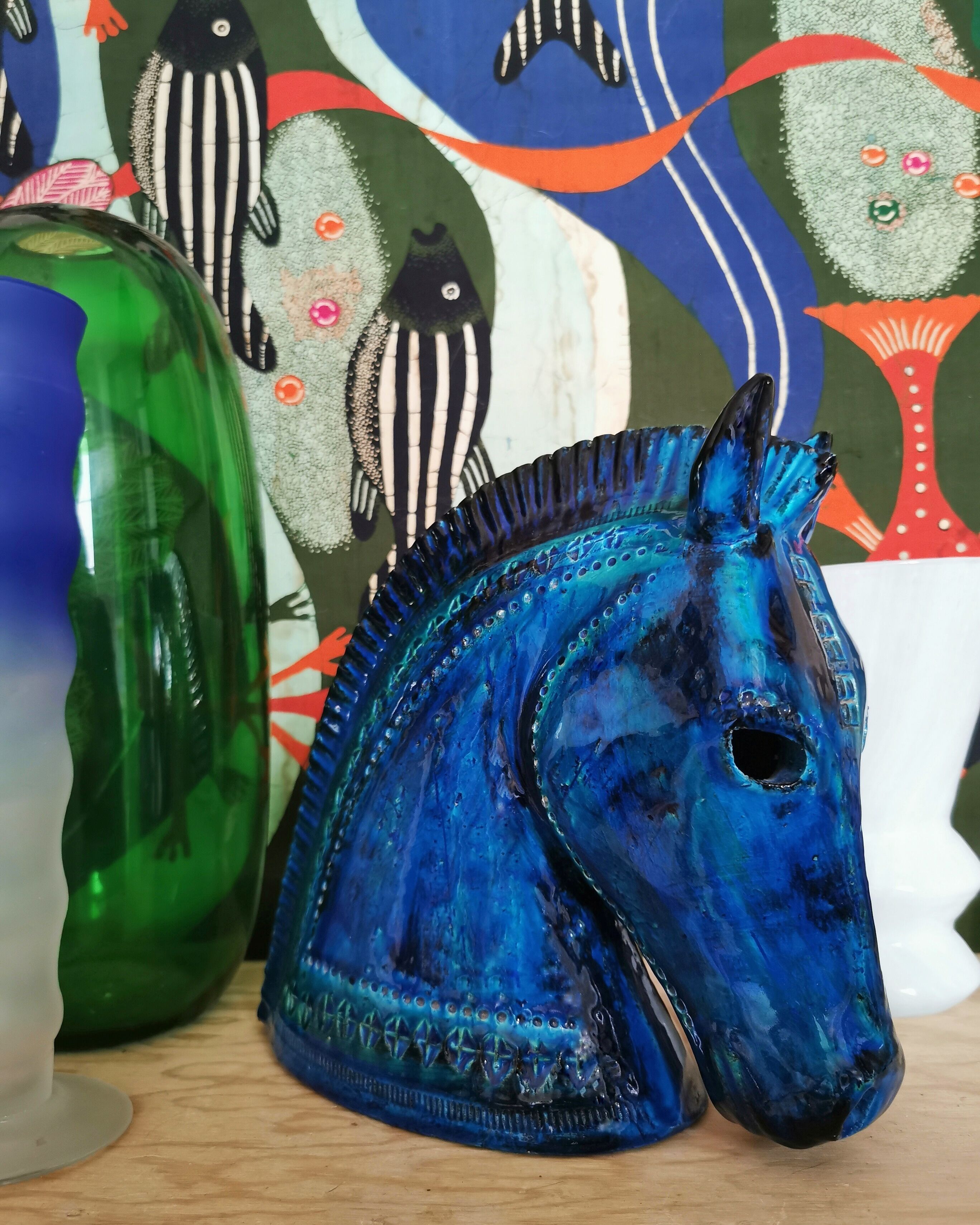 Horse Bust by Aldo Londi for Bitossi