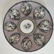 Portuguese plate signed Estrela de Conimbriga, 17th century Colours decor