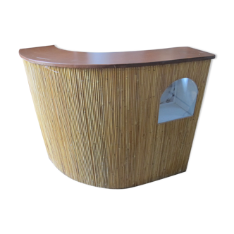 Rattan bar