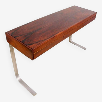 Planar console table in Rio rosewood Vintage furniture by Robert Heritage