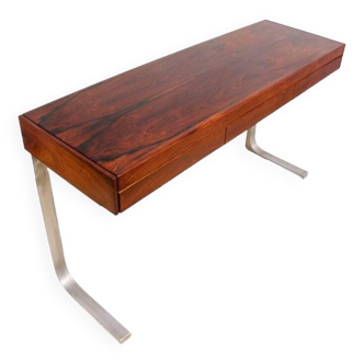 Planar console table in Rio rosewood Vintage furniture by Robert Heritage