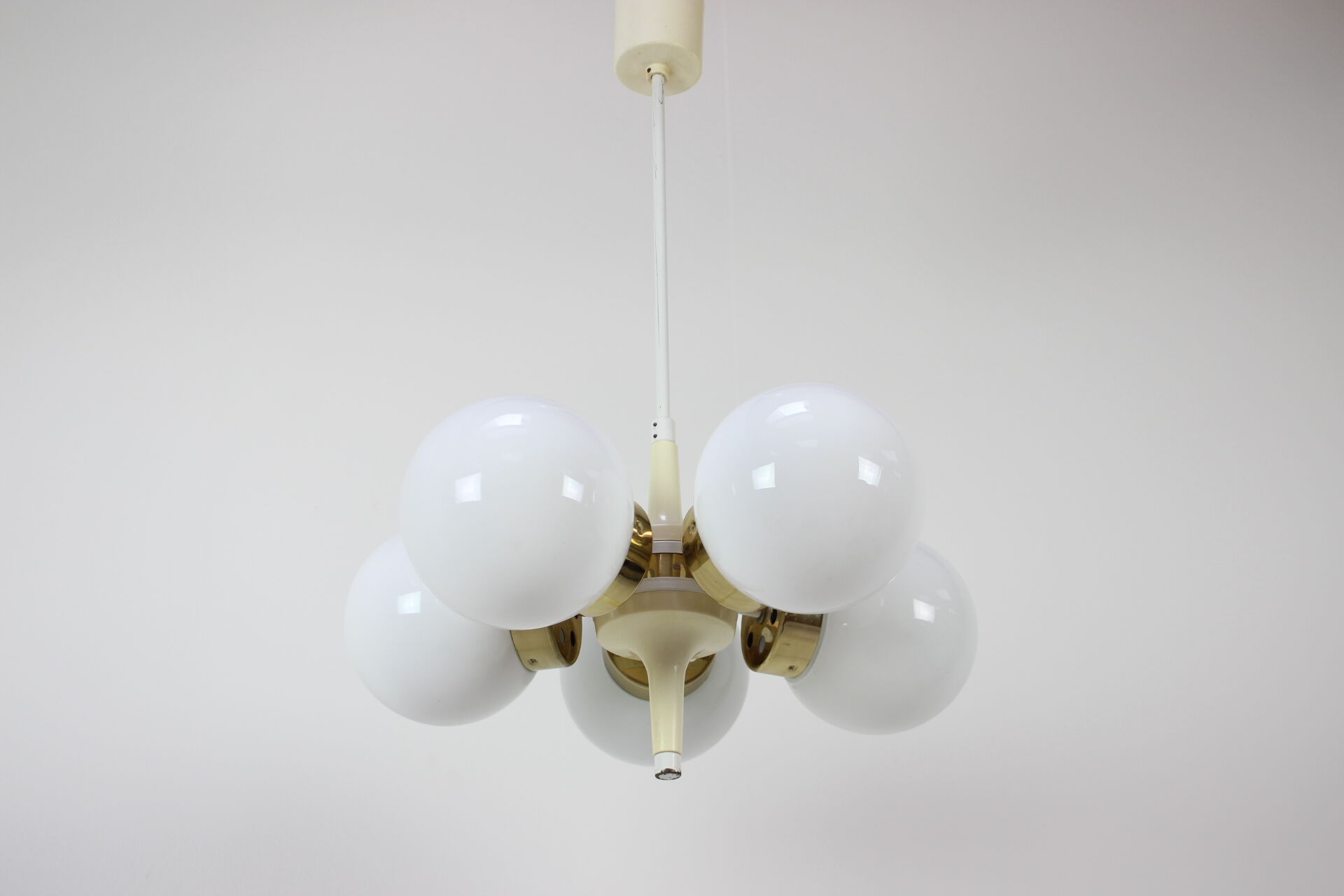 Space Age Chandelier Sputnik by Elektroinstala Decin, 1970s