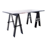 Wooden table by De Pas, D'Urbino, Lomazzi, produced by Acerbis, 1960s, Italy.