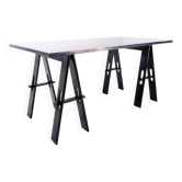 Wooden table by De Pas, D'Urbino, Lomazzi, produced by Acerbis, 1960s, Italy.