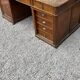 Minister's desk in oak
