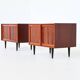 Pair of IB Kofod-Larsen cabinets in rosewood, Faarup, Denmark 1960.