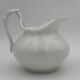 Creamer, vintage white porcelain milk jug