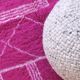 Tapis berbère rose magenta