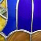Vitrail artisanal vintage – motif chats – 60 × 68 cm – pièce unique en verre