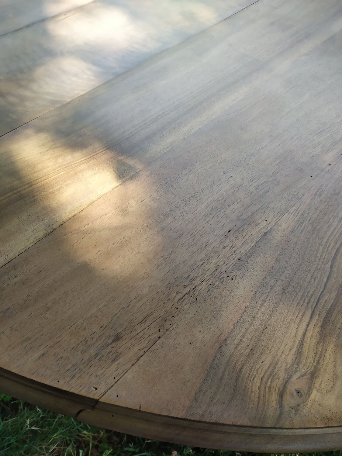 Stamped table