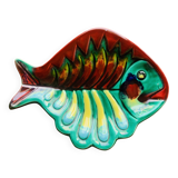 Plat vintage en forme de poisson Cérenne Vallauris
