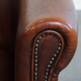 Sheepskin Leather Club Chair