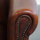 Fauteuil club en cuir de mouton