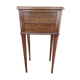 Louis XVI-style blond mahogany bedside from the 1950s