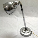 1950s modular steel industrial lamp