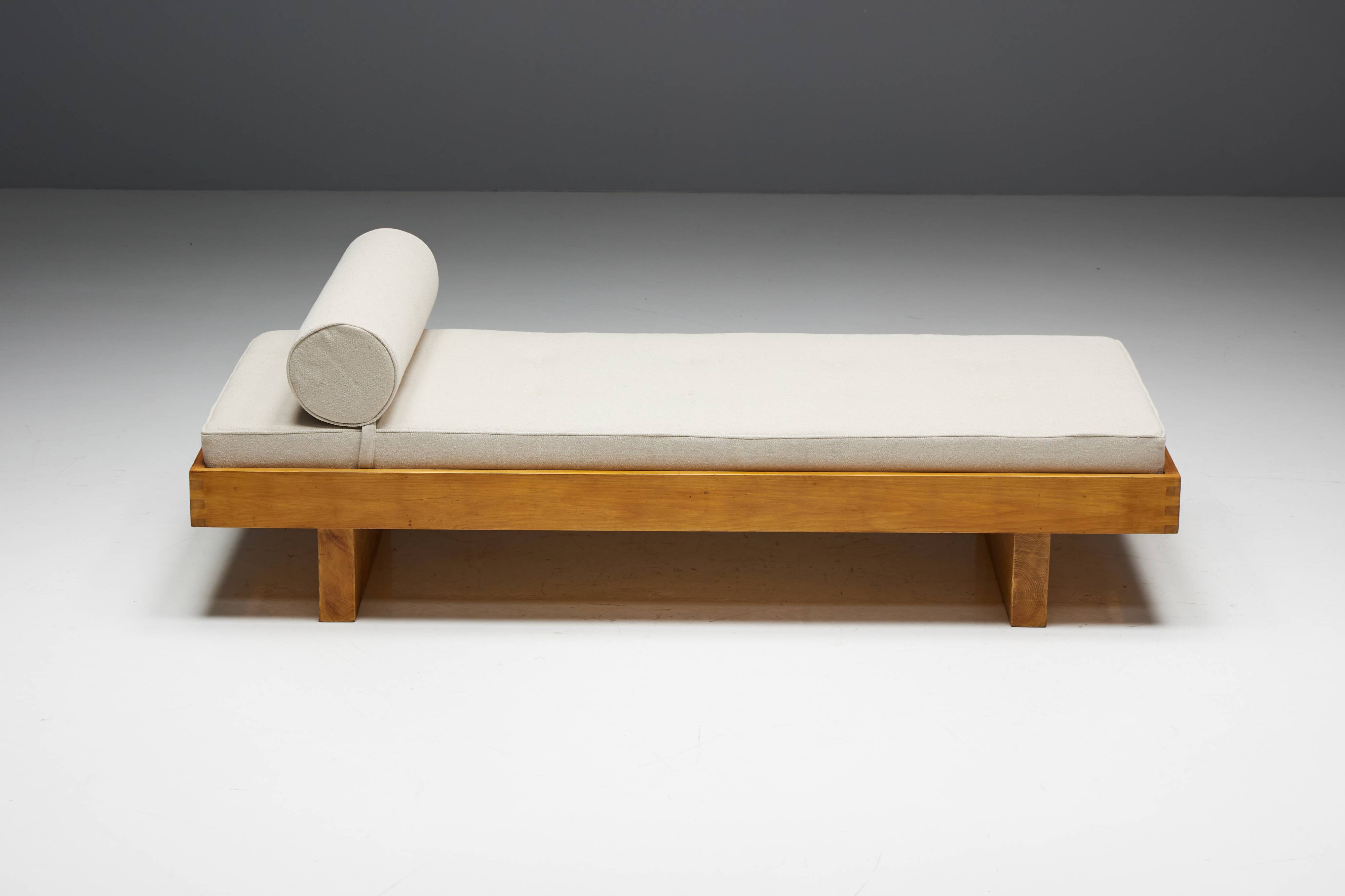 Daybed by Charlotte Perriand for Méribel Les Allues, France, 1960s