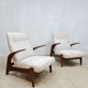 Midcentury design lounge chairs recliner Gimson & Slater