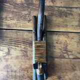 Bamboo wicker rattan coat hooks