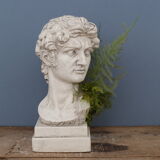 Head David in full plaster - small series - No.27