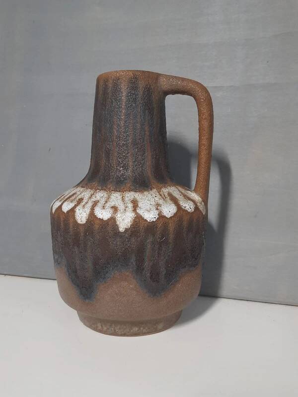 Fat Lava Ceramic Pitcher 4073 - Germany 1970s - VEB Haldensleben Vintage