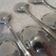 12 silver-plated coffee spoons by Christofle Concorde, 13.6 cm