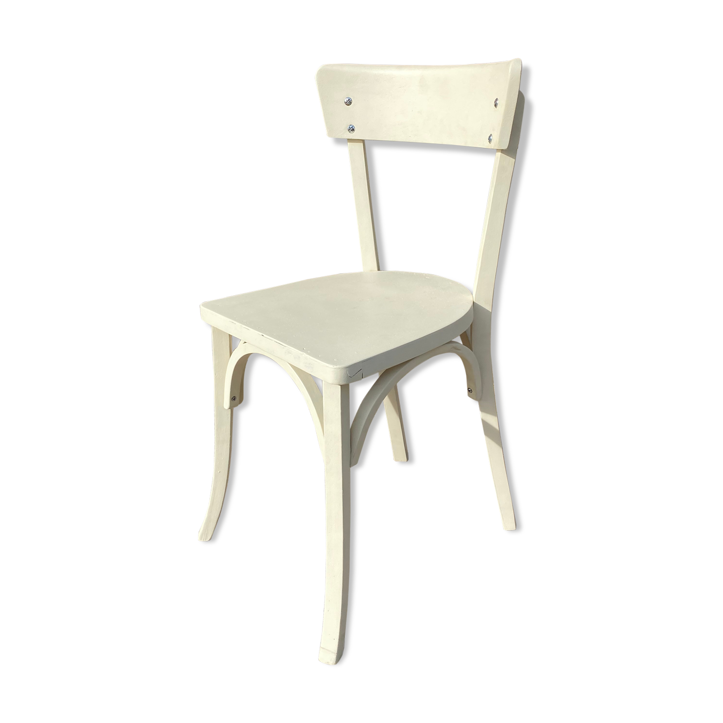 The Baumann Bistrot chair in beech and plywood