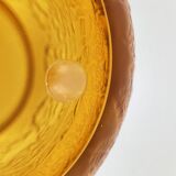 “Biches” crystal vase by Lalique – Amber