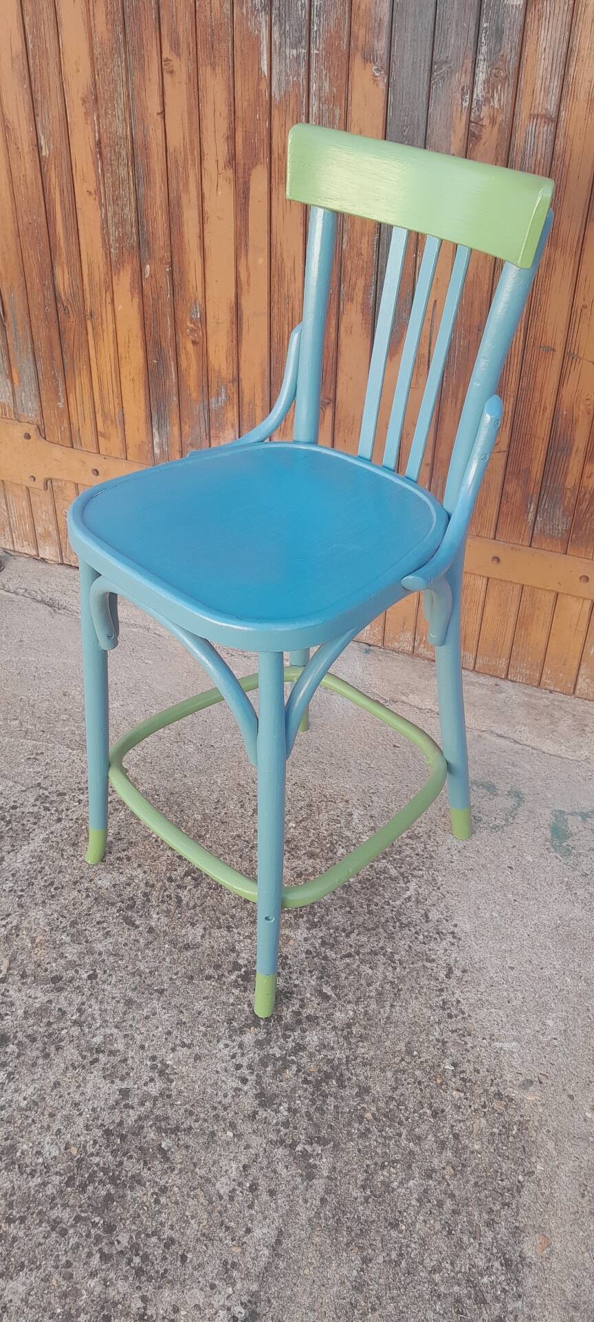 Chaise bistrot haute