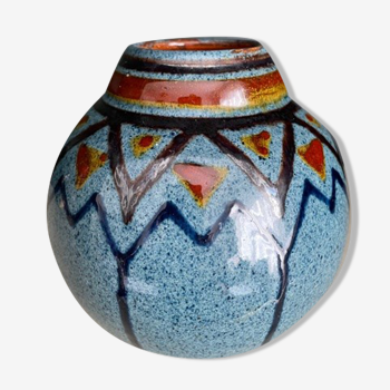 Vase paul jacquet art déco grès de savoie