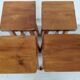 4 tabourets de bar vintage