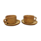 Duo de déjeuners en grès