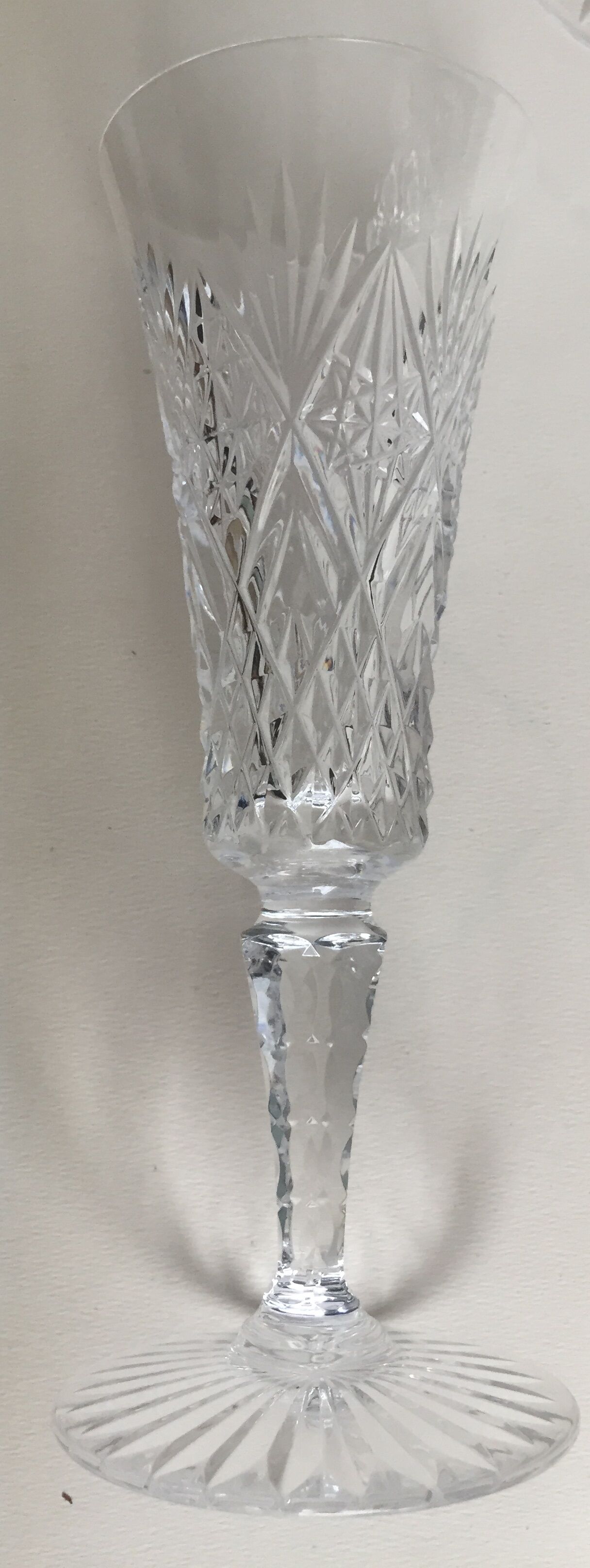 Set of 6 St. Louis champagne glasses