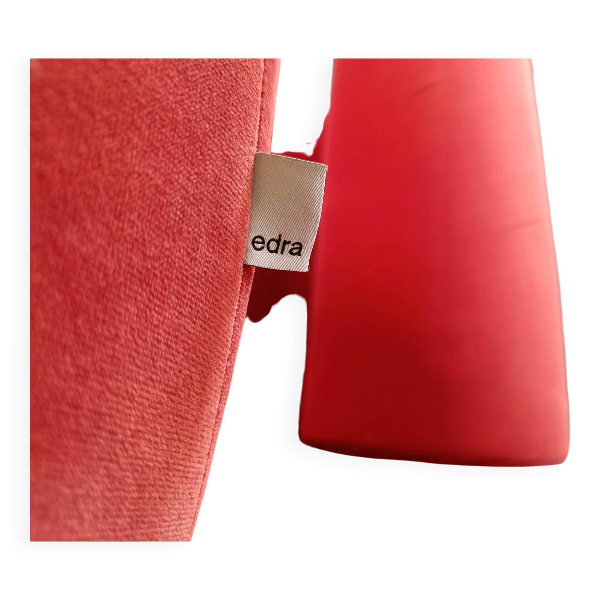 Tatlin Sofa in Velvet from Edra, 1990s