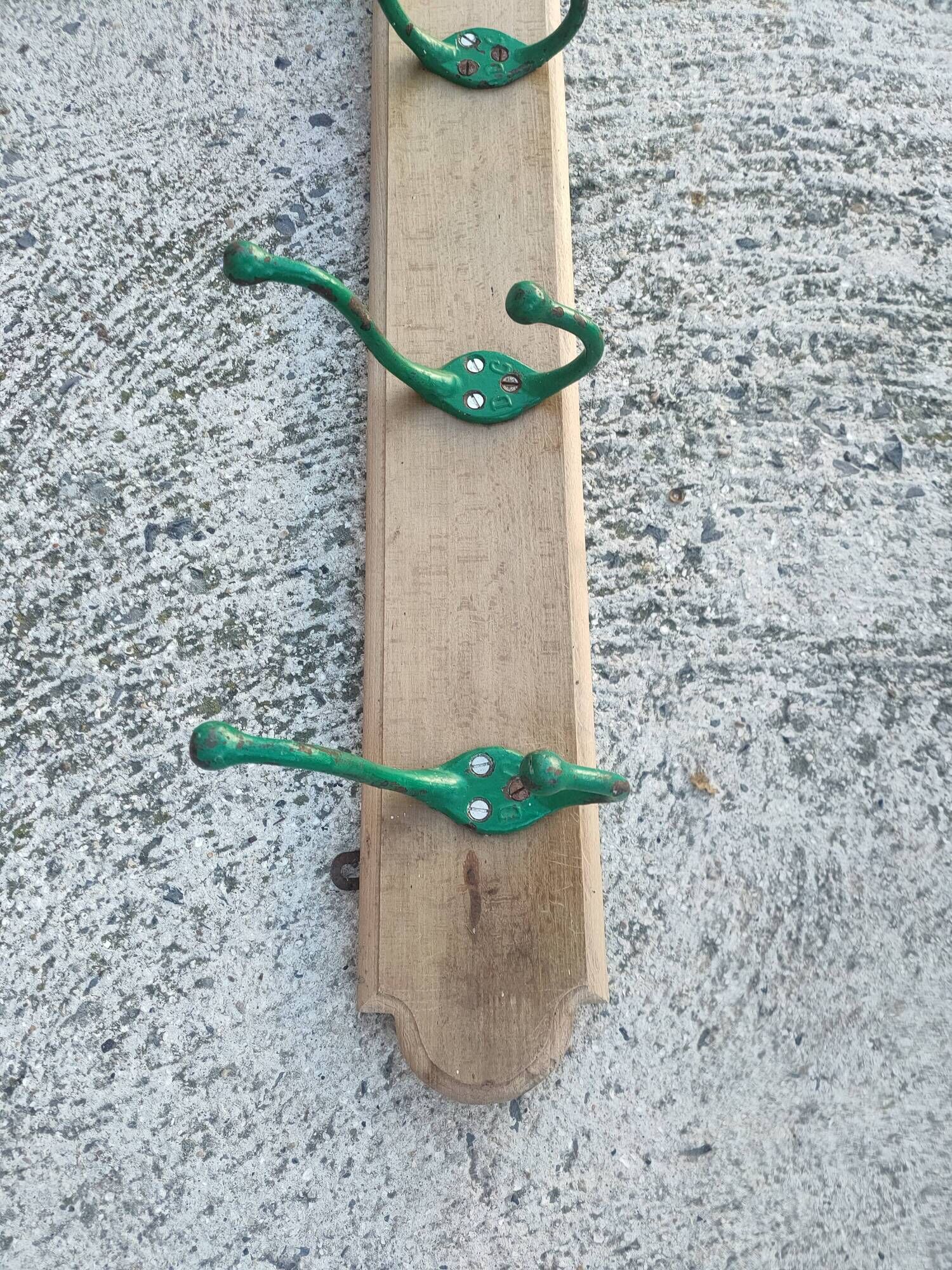 Portemanteau ancien 5 patères
