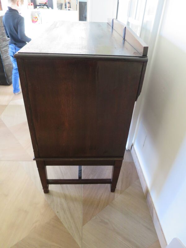 Ancien-Enfilade-Buffet-Vaisselier–2 portes latérales et 2 tiroirs-Années 50