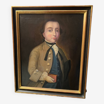 Portrait enfant XVIII ème siècle