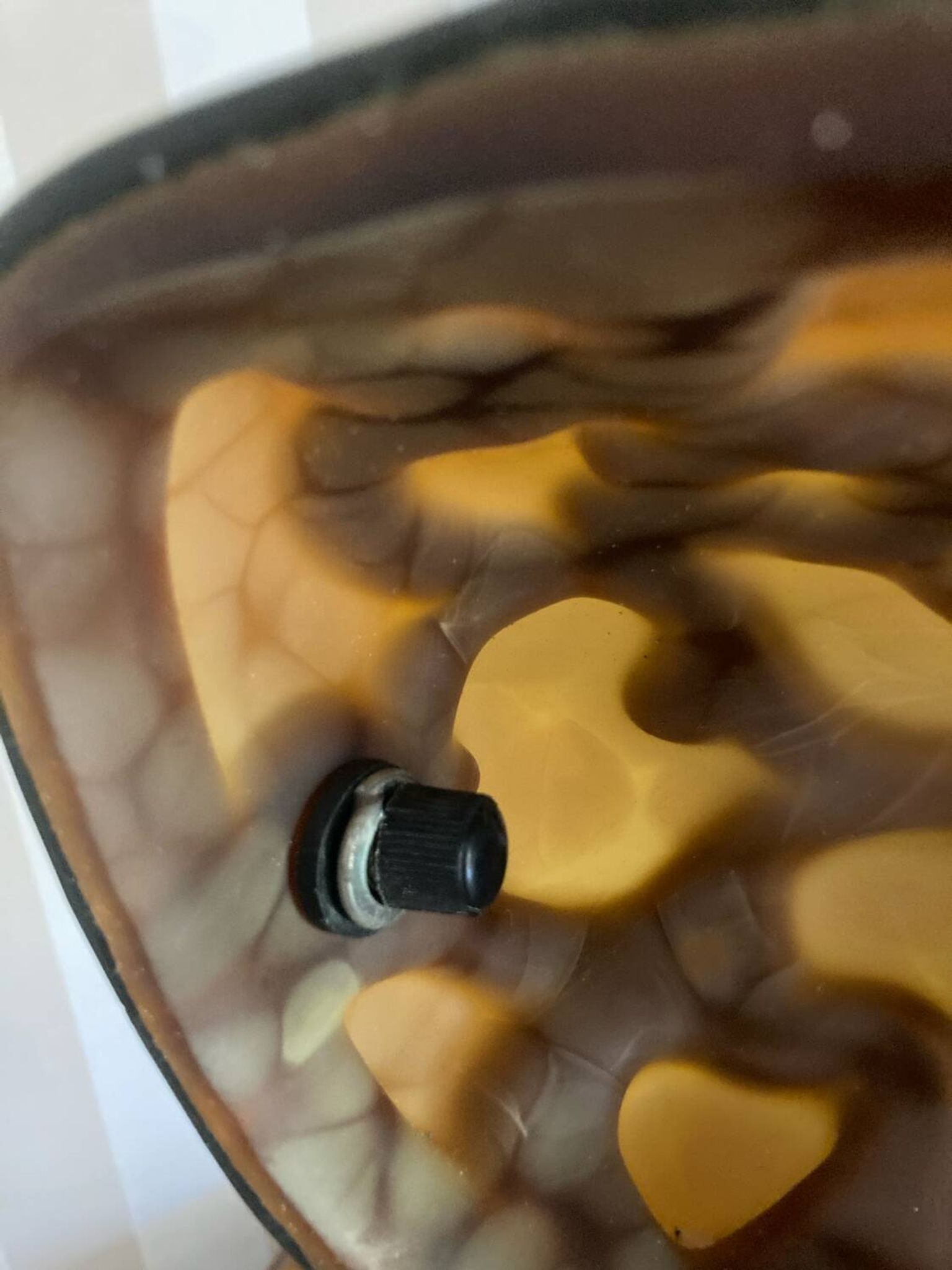 Lampe pâte de verre