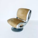 Pair of "Gluon" swivel armchairs by Marc Newson for Moroso, 1990's