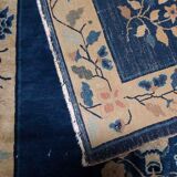 Tapis ancien chinois peking fait main 125cm x 195cm 1900s