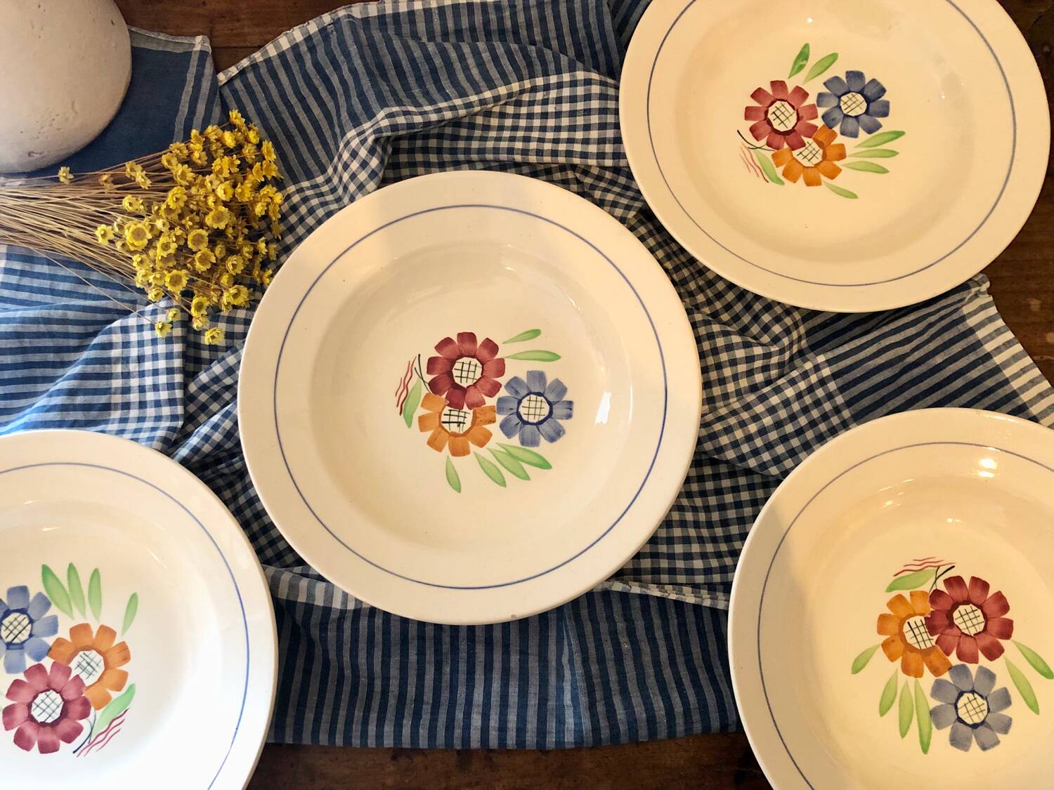 Luneville soup plates