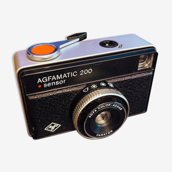 Old vintage camera Agfamatic 200 sensor