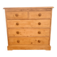 Vintage Solid Pine Commode Restored - Rustic Elegance
