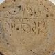 Pichet signed sylvie dufour gres la borne la puisaye epoque 1950/1960