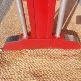 Bistro table, wood and aluminum