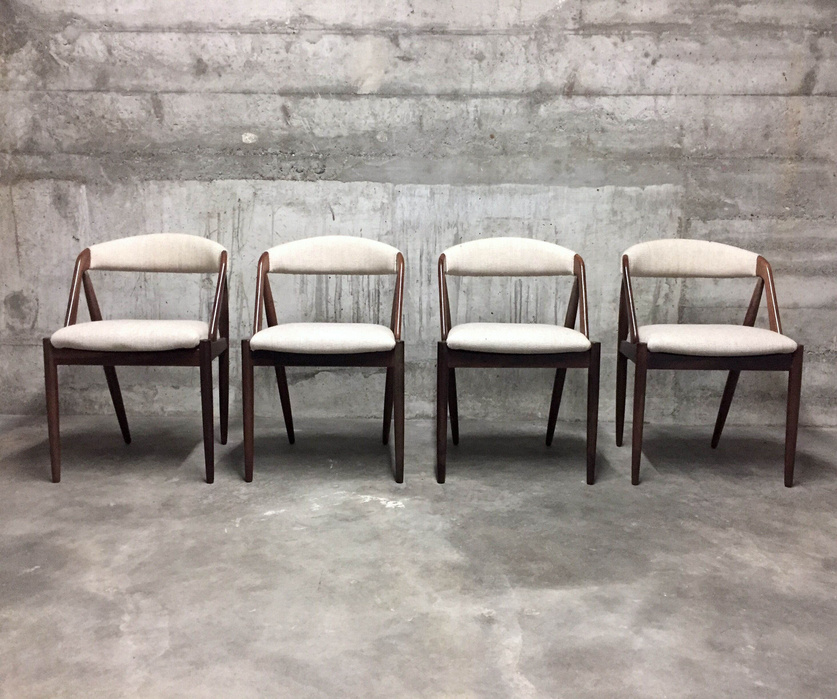 Chairs by Kai Kristiansen for Schou Andersen in the 1960