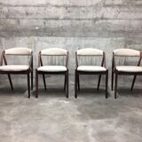 Chairs by Kai Kristiansen for Schou Andersen in the 1960