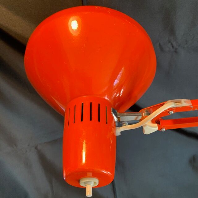 Ledu Suede architect lamp 1960