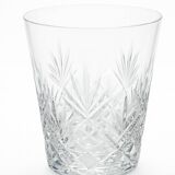 Set of 4 Saint-Louis crystal whiskey glasses – Florence model – Signed