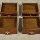 Pair of marquetry bedside tables, Louis XV style – 1960