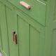Renovated antique buffet – Herbarium Green (Libéron)